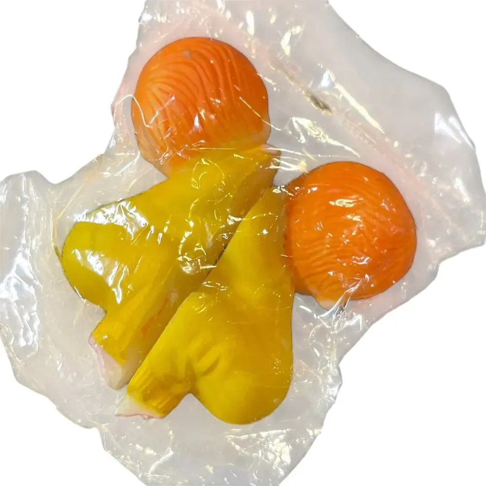 Vintage Baby Cake Toppers Pair Sleeping Babies New Old Stock NOS
